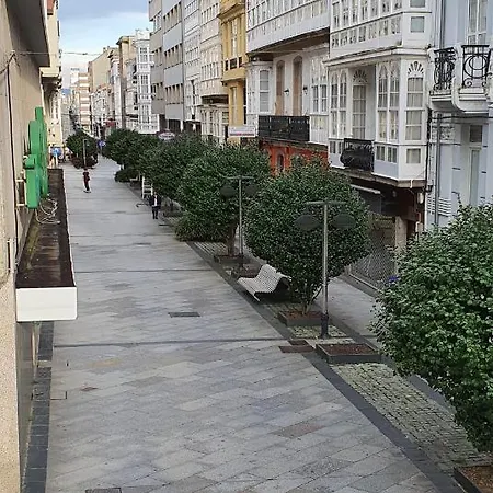 Piso En El Centro 4 Personas - Plaza Amboage - Wifi Ferrol